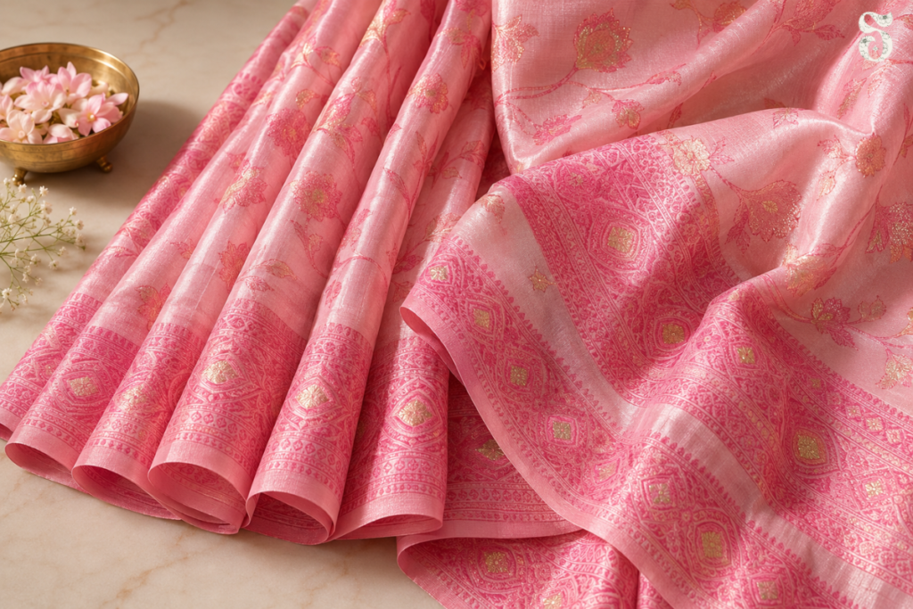 how to remove stains from silk saree