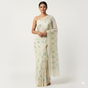 Trendy Floral Printed Saree for Daily Wear