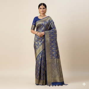 Black Party Wear Saree