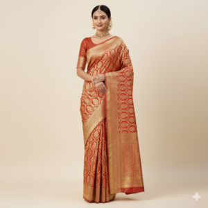 Yellow Festive Special Saree