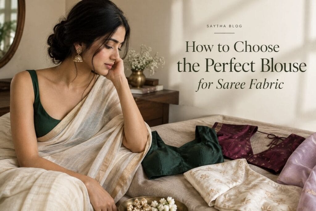 blouse for saree fabric styling guide